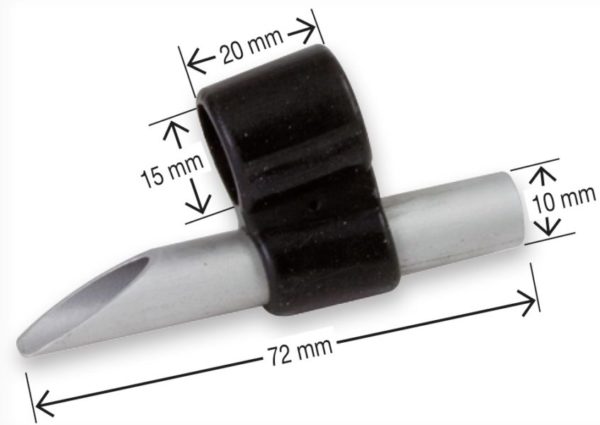 Adaptador de micromotor a aspiración para podología MESTRA medidas