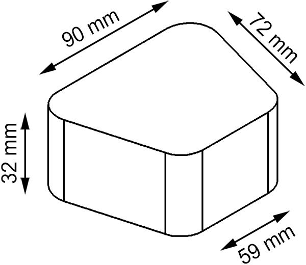 Caja para prótesis